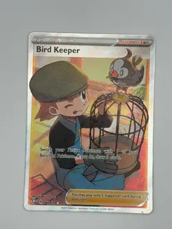 Pokemon TCG Shining Fates Bird Keeper 066/072 Full Art Trainer NM Condition - Image 1