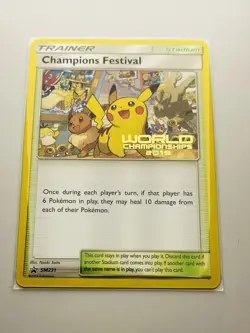 Champions Festival 2019 PROMO Pack - Official From Pokemon World Championships - Image 2