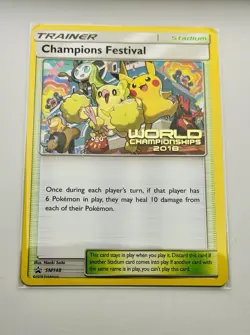 Champions Festival 2018 PROMO Pack - Official From Pokemon World Championships - Image 2