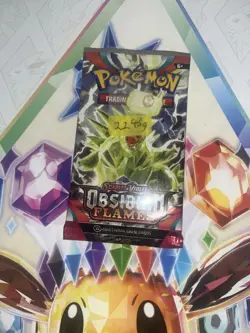 VERY HEAVY! 22.43Gram Obsidian Flames Pokemon TCG Factory Sealed Booster Pack!!! - Image 2