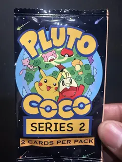 Pluto Coco Series 2 Pokemon non-TCG UNOPENED SEALED PACK! Series 2 - Image 1