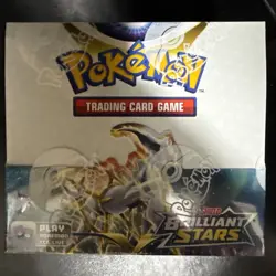 Pokemon TCG Sword & Shield - Brilliant Stars Booster Box - Factory Sealed - Image 1