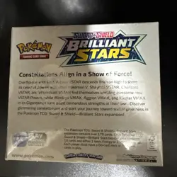Pokemon TCG Sword & Shield - Brilliant Stars Booster Box - Factory Sealed - Image 2