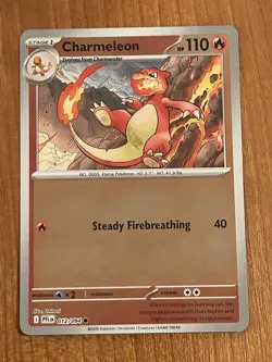 Pokemon Charmeleon Reverse Holo 012/094 Phantasmal Flames 110 HP English TCG - Image 1
