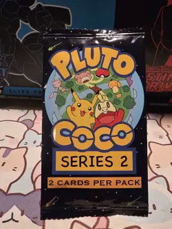 Pluto Coco Series 2 Pokemon non-TCG UNOPENED SEALED PACK! Series 2 - Image 1