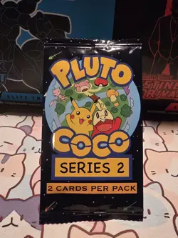 Pluto Coco Series 2 Pokemon non-TCG UNOPENED SEALED PACK! Series 2 - Image 2