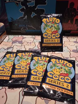 Pluto Coco Series 2 Pokemon non-TCG UNOPENED SEALED PACK! Series 2 - Image 3