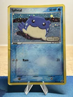 Spheal 65/92 EX Legend Maker Reverse Holo Foil Stamped 2006 Pokemon HP - Image 1