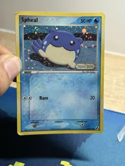 Spheal 65/92 EX Legend Maker Reverse Holo Foil Stamped 2006 Pokemon HP - Image 3