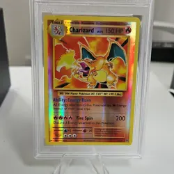 Pokemon 2016 Charizard 11/108 Evolutions Reverse Holo Foil PSA 8 - Image 5
