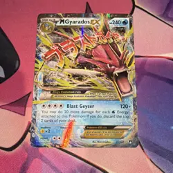 Pokemon M Gyarados EX 27/122 Breakpoint Ultra Rare Full xy 240 HP Holo - Image 1