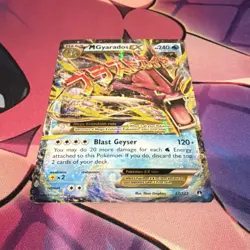 Pokemon M Gyarados EX 27/122 Breakpoint Ultra Rare Full xy 240 HP Holo - Image 2