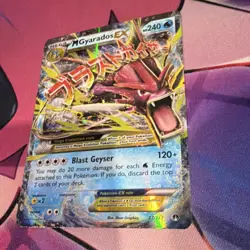 Pokemon M Gyarados EX 27/122 Breakpoint Ultra Rare Full xy 240 HP Holo - Image 3