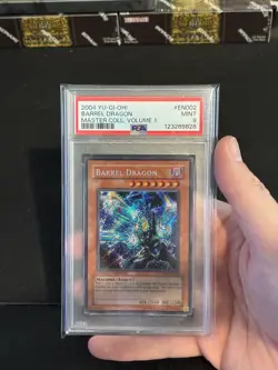 2004 YU-GI-OH! MASTER COLLECTION VOLUME 1 EN002 BARREL DRAGON MINT 9 - Image 3