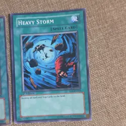 Yu-Gi-Oh! Heavy Storm SD4-EN019 SD09-EN025 1st Edition Lot of 3 Full Playset - Image 4