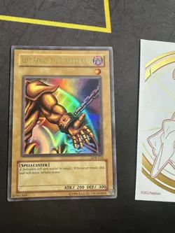 Left Arm of the Forbidden One LOB-123 unlimited Edition Ultra Rare 243💎LP💎 - Image 1