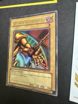 Left Arm of the Forbidden One LOB-123 unlimited Edition Ultra Rare 243💎LP💎 - Image 3