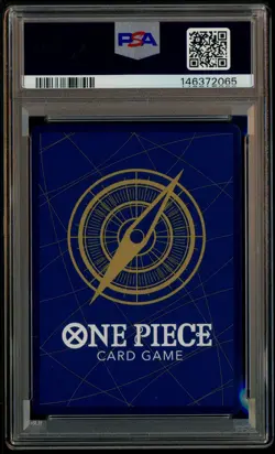 2025 One Piece OP11 Japanese Manga Alternate Art #118 Monkey D. Luffy PSA 10 - Image 3
