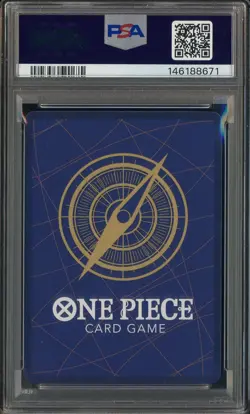 2024 One Piece EN Convention Exclusive Foil #043 Monkey D. Luffy PSA 10 GEM MINT - Image 3