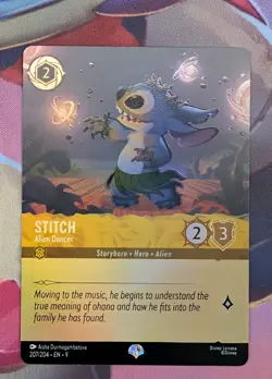 Disney Lorcana Fabled | EPIC Stitch - Alien Dancer 🕺 - Image 1