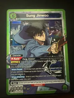 Solo Leveling Sung Jinwoo SR Union Arena UE17BT/SLG-1-049 - Image 1