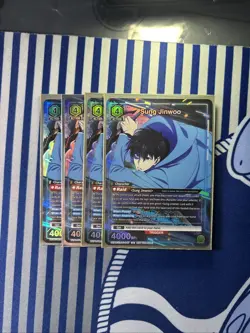 Solo Leveling Union Arena Sung Jinwoo 047 Release Event Participation Foil Set - Image 1