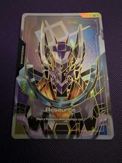 GUNDAM CARD GAME RESOURCE CARD - GFreD R-025 C++ FOIL - GD03 STEEL REQUIEM - Image 1
