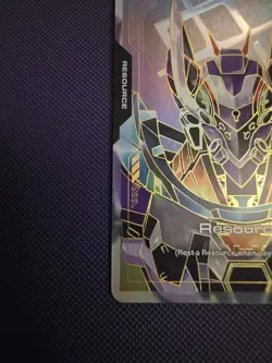 GUNDAM CARD GAME RESOURCE CARD - GFreD R-025 C++ FOIL - GD03 STEEL REQUIEM - Image 3