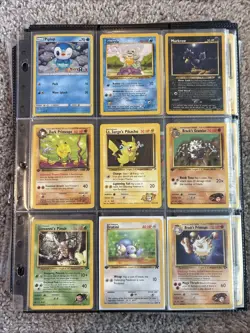 Vintage Pokemon Card Lot WOTC (198 Cards) - Image 1