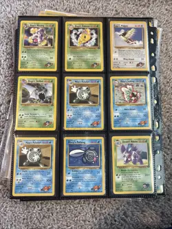 Vintage Pokemon Card Lot WOTC (198 Cards) - Image 5