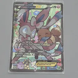Pokemon Sylveon EX Full Art Holo Card RC32-32 Generations Radiant Collection - Image 1