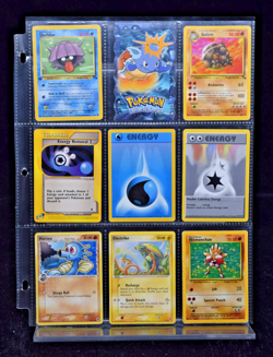 Pokemon Card Lot Vintage Lot of 9 Cards 1999 2002 2006 - Image 1