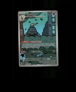 FAN-ART READ DESCRIPTION BELOW HOLO Dusclops Card Dusclops Pokemon Card p2 - Image 1