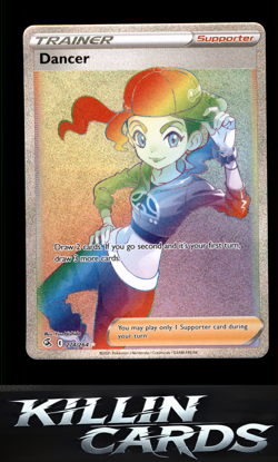 Dancer (Secret) 274/264 Pokemon Secret Rare SWSH08: Fusion Strike Card NM - Image 1
