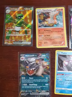 Pokemon 5 Card Lot Holos EX, V And Rare Cards , Great Value Set Building Lot18 - Image 2