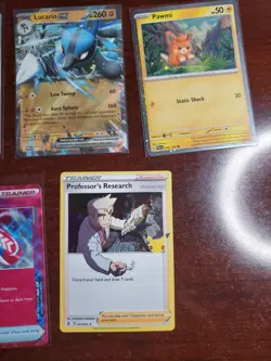 Pokemon 5 Card Lot Holos EX, V And Rare Cards , Great Value Set Building Lot22 - Image 3