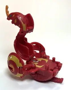Bakugan Pyrus Red Fangoid 520G Gundalian Invaders DNA & Cards MG Japan Import - Image 5