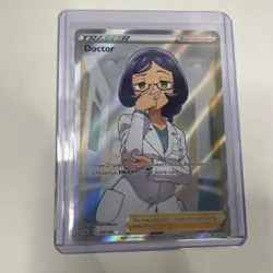 Pokemon Card TCG - Doctor 190/198 Full Art Ultra Rare Chilling Reign Near Mint - Image 1
