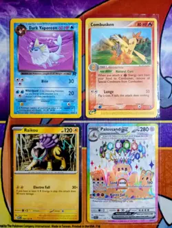 Pokemon TCG: Mixed Card Lot Vaporeon Jungle Holo WOTC Vintage E Series Reverse - Image 3