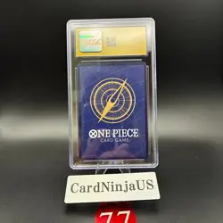 CGC 10 PRISTINE Nami Parallel OP01-016 R 25th Edition ONE PIECE Card Game 77 - Image 2