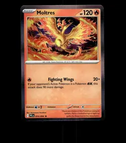 Moltres – 014/094 – Phantasmal Flames – Holo Near Mint Pokemon Card TCG - Image 1