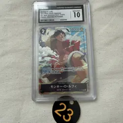 CGC 10 GEM MINT Monkey D Luffy P-075 Premium Card Collection (Best Selection 23 - Image 1