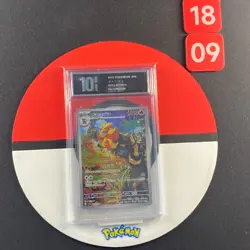 Pyroar AR 077/073 Triplet Beat sv1a Pokemon Card Game Japanese Grade10 - Image 1