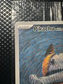 PIKACHU VAN GOGH WITH GREY FELT HAT SVP EN 085 PROMO POKEMON CARD-SEALED - Image 3