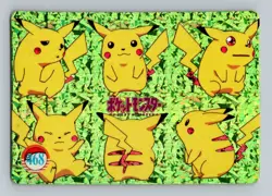 Pokemon Card - Pikachu #468 - Vending Machine - Holo - Image 1