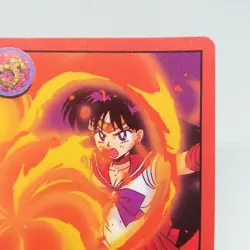 230 Sailor Mars Sailor Moon Card Super S BANDAI NAKAYSHI JAPAN ANIME - Image 3