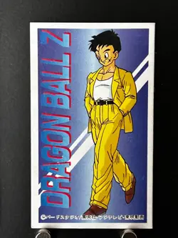 Yamcha Dragon Ball Kaku Menko Card Rare Japan Japanese Shueisha - Image 1