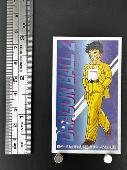 Yamcha Dragon Ball Kaku Menko Card Rare Japan Japanese Shueisha - Image 2