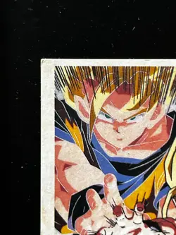 Son Goku Gohan Vegeta Piccolo Dragon Ball Kaku Menko Card Very Rare Japan - Image 3