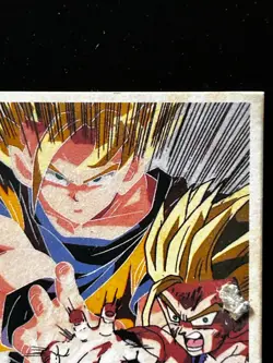 Son Goku Gohan Vegeta Piccolo Dragon Ball Kaku Menko Card Very Rare Japan - Image 4
